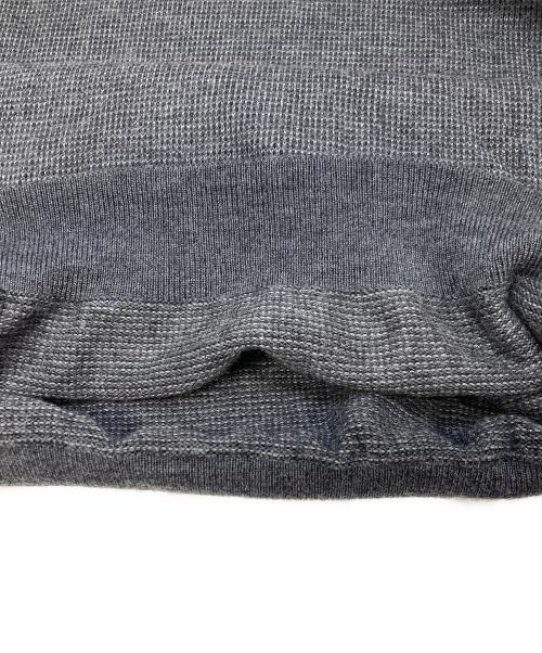 POLO RALPH LAUREN（ポロ・ラルフローレン）POLO RALPH LAUREN (ポロ・ラルフローレン) ウールニット グレー サイズ:XSの古着・服飾アイテム