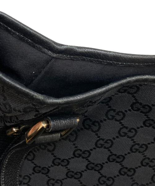 GUCCI（グッチ）GUCCI (グッチ) GGキャンパストートバッグ ブラックの古着・服飾アイテム