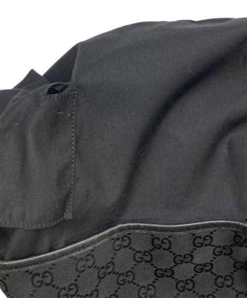 GUCCI（グッチ）GUCCI (グッチ) GGキャンパストートバッグ ブラックの古着・服飾アイテム