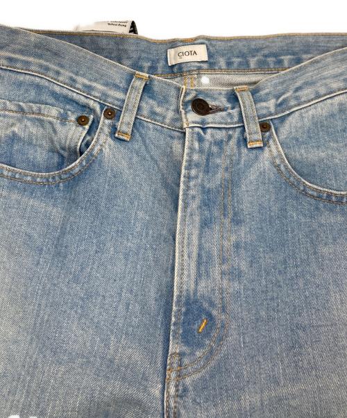 CIOTA（シオタ）CIOTA (シオタ) インディゴスビンコットン13.5ozテーパードデニム インディゴ サイズ:78.5の古着・服飾アイテム