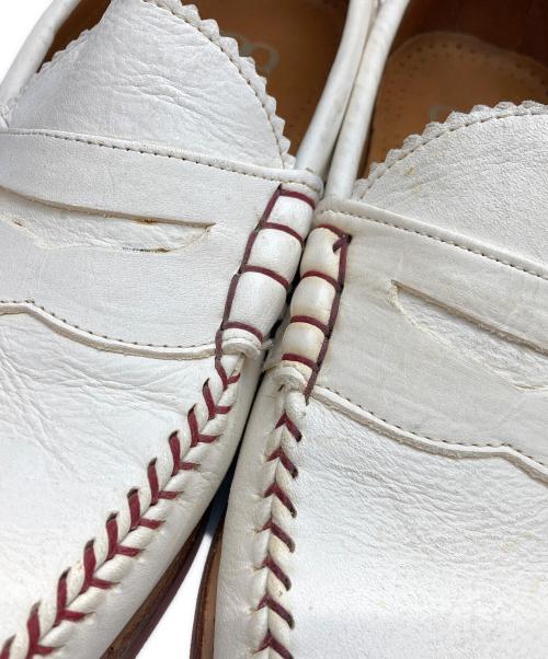 Allen Edmonds（アレン エドモンズ）Allen Edmonds (アレン エドモンズ) ローファー アイボリー サイズ:8Dの古着・服飾アイテム