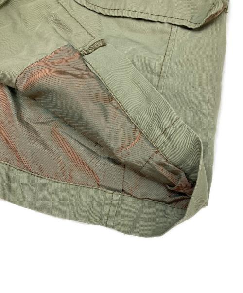Thee Hysteric XXX（ジィ ヒステリックトリプルエックス）Thee Hysteric XXX (ジィ ヒステリックトリプルエックス) 比翼ミリタリージャケット オリーブ サイズ:Sの古着・服飾アイテム