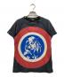 Hysteric Glamour（ヒステリックグラマー）の古着「サークルガールTシャツ」｜グレー