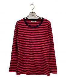 DISCOVERED（ディスカバード）の古着「ボーダーTシャツ」｜レッド×ブラック