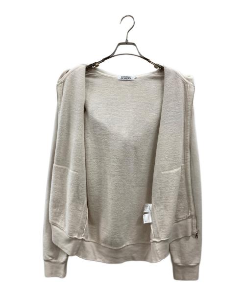 Hysteric Glamour（ヒステリックグラマー）Hysteric Glamour (ヒステリックグラマー) ジップヒスガール ビックロゴパーカー アイボリー サイズ:Sの古着・服飾アイテム