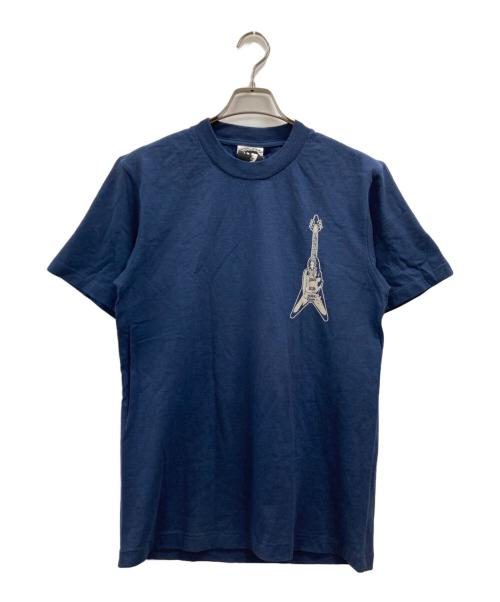 Hysteric Glamour（ヒステリックグラマー）Hysteric Glamour (ヒステリックグラマー) ギターガールプリントTシャツ ネイビー サイズ:Sの古着・服飾アイテム
