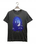 Hysteric Glamourヒステリックグラマー）の古着「Original Fake Tシャツ」｜チャコールグレー