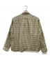 SEDAN ALL-PURPOSE (セダンオールパーパス) Double Gauze Plaid Open Collar Shirt ベージュ サイズ:M：17000円