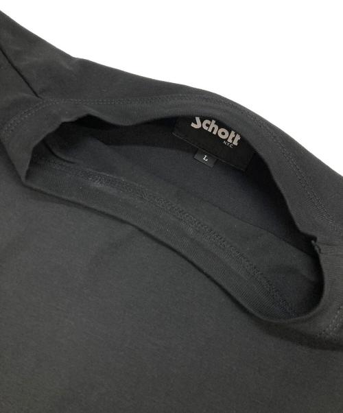 Schott（ショット）Schott (ショット) B.S.T-SHIRT ブラック サイズ:Lの古着・服飾アイテム