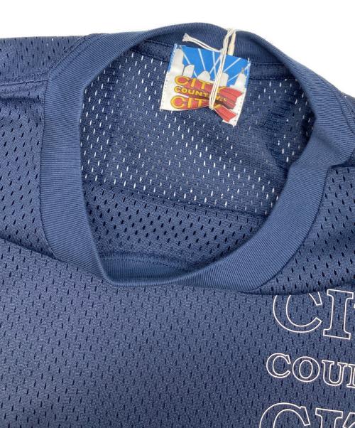 city country city（シティーカントリーシティー）city country city (シティーカントリーシティー) メッシュTシャツ ネイビー サイズ:S 未使用品の古着・服飾アイテム