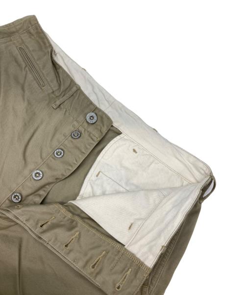 BUZZ RICKSON'S（バズリクソンズ）Buzz Rickson's (バズリクソンズ) EARLY MILITARY CHINOS ベージュ サイズ:W34×L35の古着・服飾アイテム