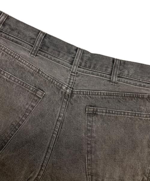 CAHLUMN（カウラム）CAHLUMN (カウラム) Selvedge Denim Pant “straight” ブラック サイズ:Lの古着・服飾アイテム
