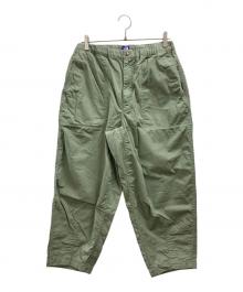 THE NORTHFACE PURPLELABEL（ザ・ノースフェイス パープルレーベル）の古着「Ripstop Wide Cropped Field Pants」｜オリーブ