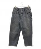 SSZエスエスズィー）の古着「GLOW/E DENIM踊れるデニム」｜ブラック