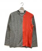 COMME des GARCONS SHIRTコムデギャルソンシャツ）の古着「長袖Tシャツ」｜グレー