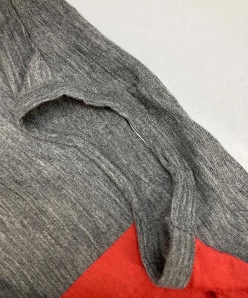 COMME des GARCONS SHIRT（コムデギャルソンシャツ）COMME des GARCONS SHIRT (コムデギャルソンシャツ) 長袖Tシャツ グレー サイズ:Lの古着・服飾アイテム