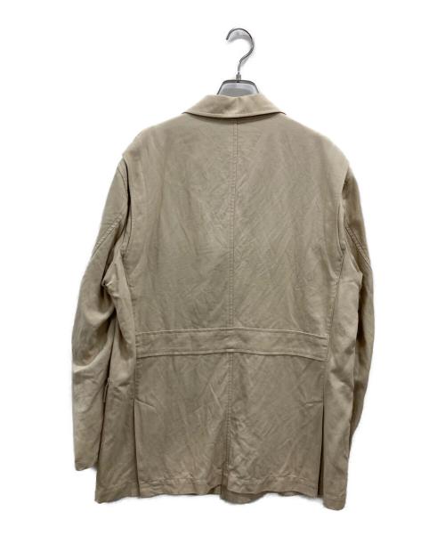 Aquascutum（アクアスキュータム）Aquascutum (アクアスキュータム) ハンティングジャケット アイボリー サイズ:Mの古着・服飾アイテム