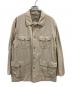 Aquascutum（アクアスキュータム）の古着「ハンティングジャケット」｜アイボリー