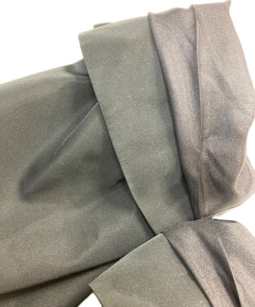 JIL SANDER（ジルサンダー）JIL SANDER (ジルサンダー) ポリシルクテーラードジャケット ブラック サイズ:34の古着・服飾アイテム