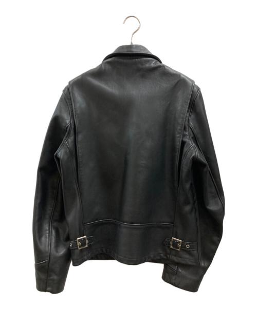 Schott（ショット）Schott (ショット) 103US TRUCKER LEATHER JKT ブラック サイズ:38の古着・服飾アイテム
