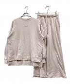 TENTIALテンシャル バクネ）の古着「スウェットセットアップ」｜ピンク