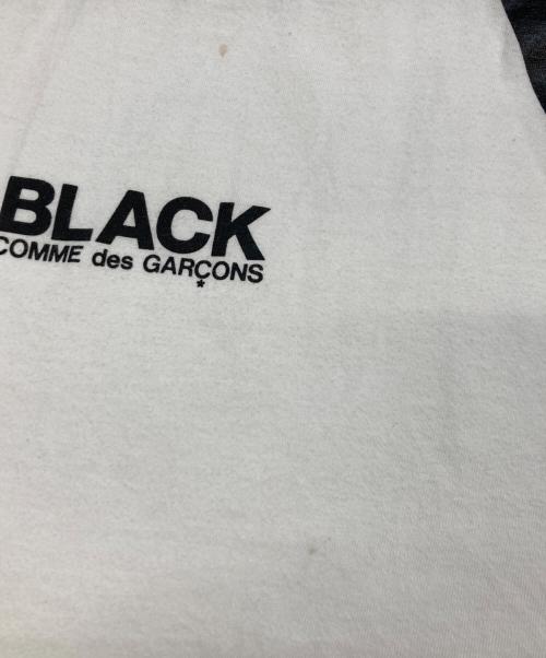 BLACK COMME des GARCONS（ブラックコムデギャルソン）BLACK COMME des GARCONS (ブラックコムデギャルソン) NIKE (ナイキ) コラボプリントTシャツ ホワイト サイズ:Mの古着・服飾アイテム