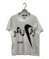 BLACK COMME des GARCONS（ブラックコムデギャルソン）の古着「コラボプリントTシャツ」｜ホワイト