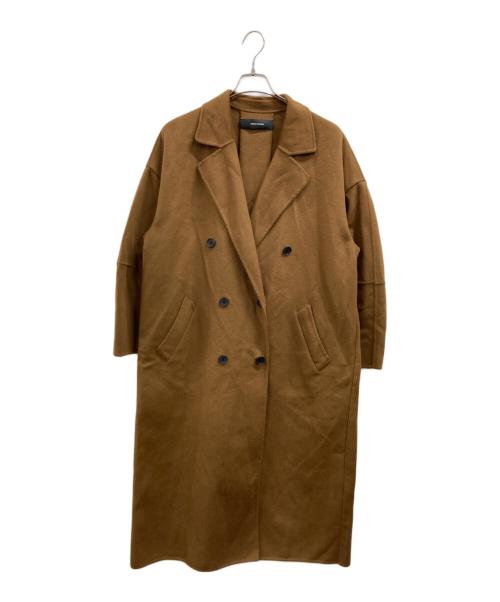 JOURNAL STANDARD（ジャーナルスタンダード）JOURNAL STANDARD (ジャーナルスタンダード) ファインリバーロングコート ブラウン サイズ:FREEの古着・服飾アイテム