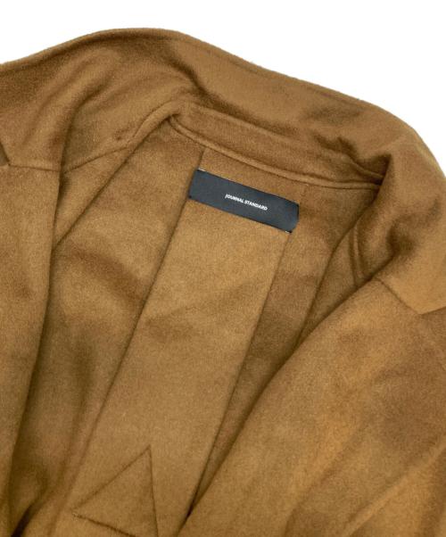 JOURNAL STANDARD（ジャーナルスタンダード）JOURNAL STANDARD (ジャーナルスタンダード) ファインリバーロングコート ブラウン サイズ:FREEの古着・服飾アイテム