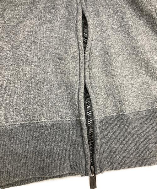 Y's for men（ワイズフォーメン）Y's for men (ワイズフォーメン) FLEECE HOODIE WITH LOGO PRINT グレー サイズ:3の古着・服飾アイテム