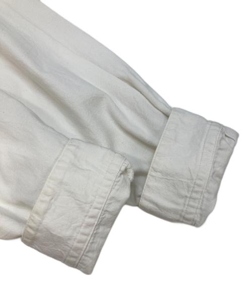 nest Robe（ネストローブ）nest Robe (ネストローブ) バンドカラーシャツ ホワイト サイズ:FREEの古着・服飾アイテム
