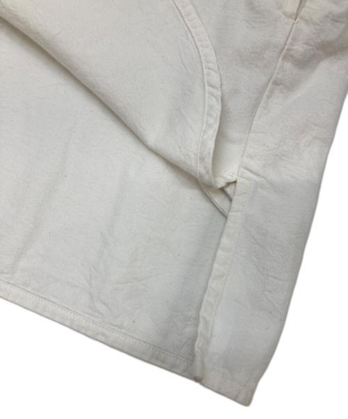 nest Robe（ネストローブ）nest Robe (ネストローブ) バンドカラーシャツ ホワイト サイズ:FREEの古着・服飾アイテム