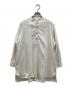 nest Robe（ネストローブ）の古着「バンドカラーシャツ」｜ホワイト