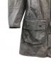 中古・古着 Barbour (バブアー) BORDER SL オイルドコート ブラック サイズ:32：16000円
