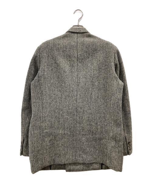 COMME des GARCONS HOMME（コムデギャルソン オム）COMME des GARCONS HOMME (コムデギャルソン オム) 80sヘリンボーンダブルジャケット グレー サイズ:Mの古着・服飾アイテム
