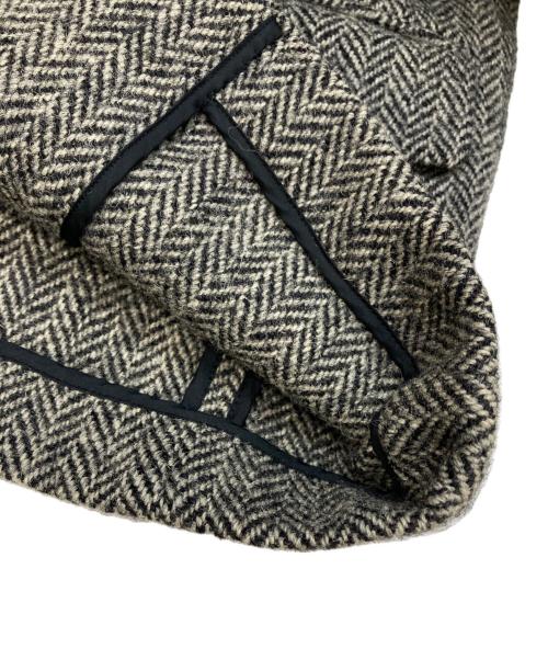 COMME des GARCONS HOMME（コムデギャルソン オム）COMME des GARCONS HOMME (コムデギャルソン オム) 80sヘリンボーンダブルジャケット グレー サイズ:Mの古着・服飾アイテム