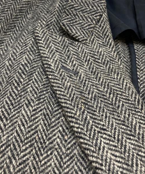 COMME des GARCONS HOMME（コムデギャルソン オム）COMME des GARCONS HOMME (コムデギャルソン オム) 80sヘリンボーンダブルジャケット グレー サイズ:Mの古着・服飾アイテム