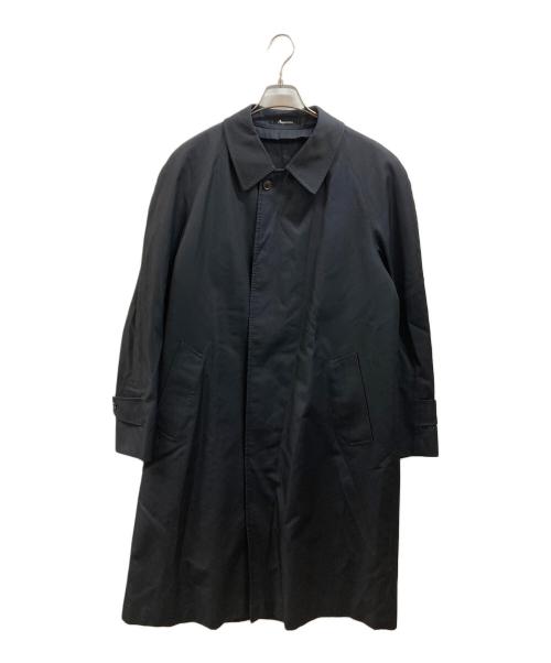 Aquascutum（アクアスキュータム）Aquascutum (アクアスキュータム) ライナー付きステンカラーコート ブラック サイズ:38の古着・服飾アイテム
