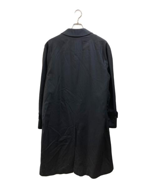 Aquascutum（アクアスキュータム）Aquascutum (アクアスキュータム) ライナー付きステンカラーコート ブラック サイズ:38の古着・服飾アイテム