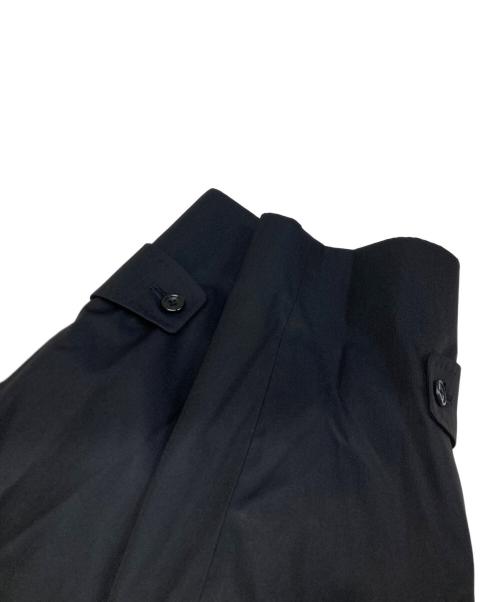 Aquascutum（アクアスキュータム）Aquascutum (アクアスキュータム) ライナー付きステンカラーコート ブラック サイズ:38の古着・服飾アイテム
