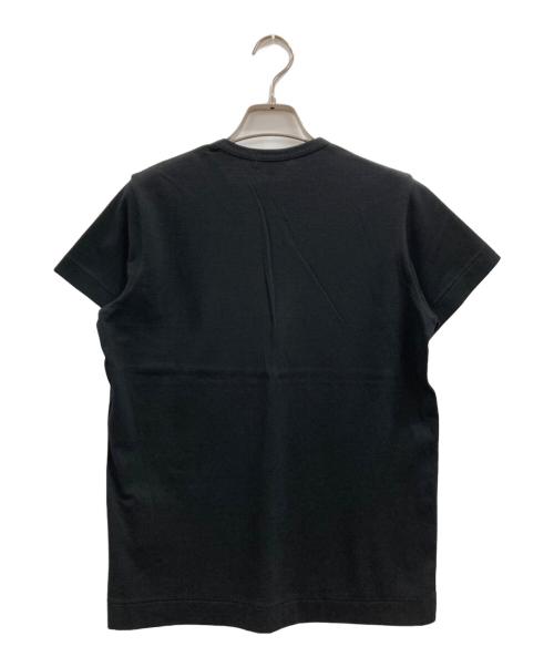 tricot COMME des GARCONS（トリココムデギャルソン）tricot COMME des GARCONS (トリココムデギャルソン) 綿天竺半袖Tシャツ ブラック サイズ:Mの古着・服飾アイテム