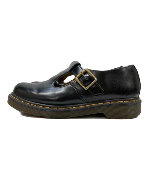 Dr.Martens（ドクターマーチン）Dr.Martens (ドクターマーチン) POLLEY Tバーシューズ ブラック サイズ:UK5の古着・服飾アイテム
