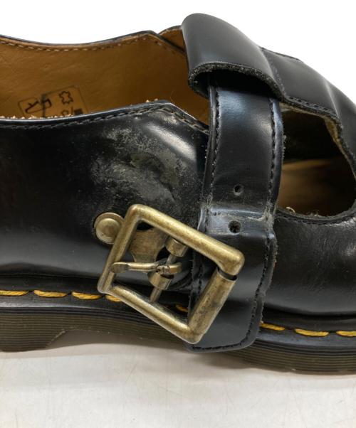 Dr.Martens（ドクターマーチン）Dr.Martens (ドクターマーチン) POLLEY Tバーシューズ ブラック サイズ:UK5の古着・服飾アイテム