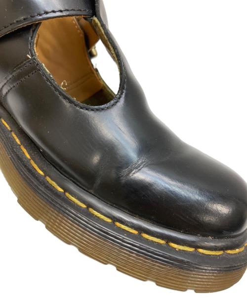 Dr.Martens（ドクターマーチン）Dr.Martens (ドクターマーチン) POLLEY Tバーシューズ ブラック サイズ:UK5の古着・服飾アイテム