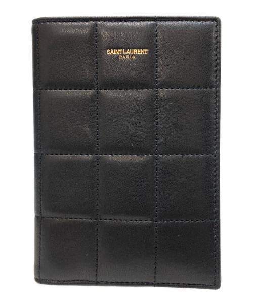 Saint Laurent Paris（サンローランパリ）Saint Laurent Paris (サンローランパリ) キルティングパスポートケースの古着・服飾アイテム