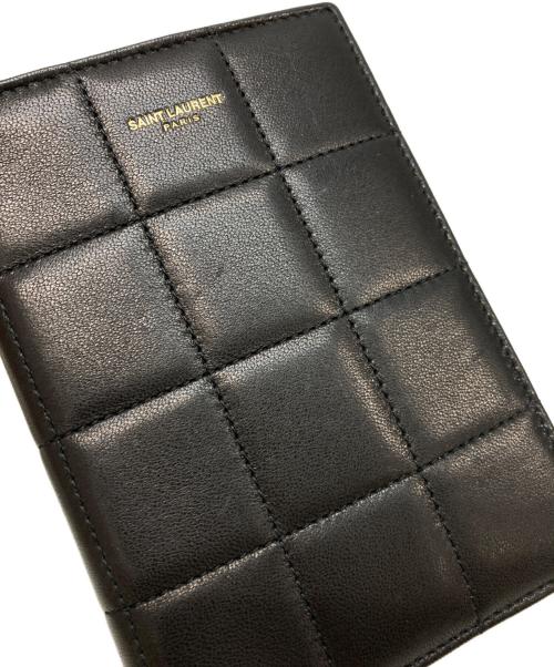 Saint Laurent Paris（サンローランパリ）Saint Laurent Paris (サンローランパリ) キルティングパスポートケースの古着・服飾アイテム