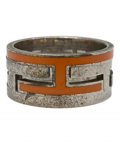 HERMES エルメス ムーブアッシュ リング シルバー925 オレンジ 52 HERMES（エルメス） 7.5号 リング・指輪 ムーブアッシュ シルバー925