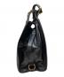 GUCCI (グッチ) レザーハンドバッグ ブラック：15000円