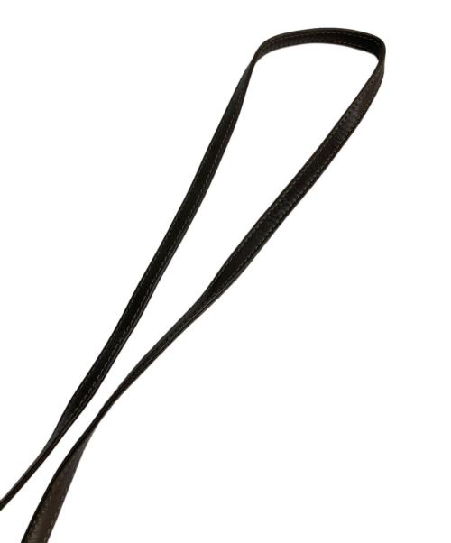 Salvatore Ferragamo（サルヴァトーレ フェラガモ）Salvatore Ferragamo (サルヴァトーレ フェラガモ) レザーショルダーバッグ ベージュの古着・服飾アイテム