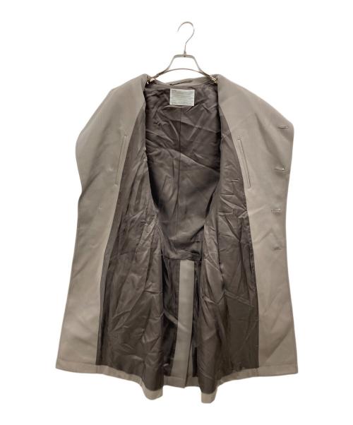 KOLOR（カラー）KOLOR (カラー) スタンドカラーウールトレンチコート ブラウン サイズ:1の古着・服飾アイテム